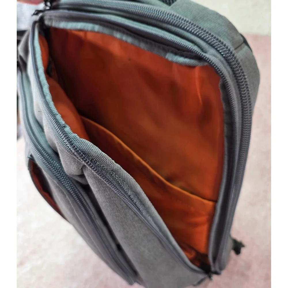 eBags TLS Professional Weekender Convertible Laptop Backpack Gray 20.5
